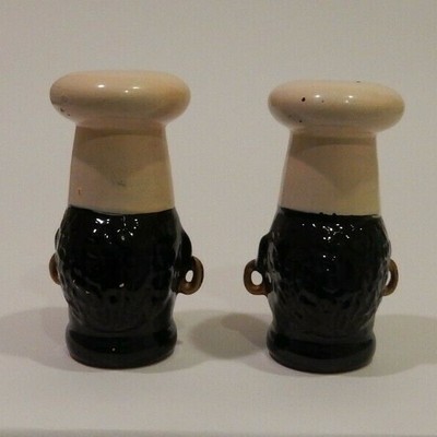 Black African Americana & Cannibal Salt & Pepper Shakers Great Condition  EE