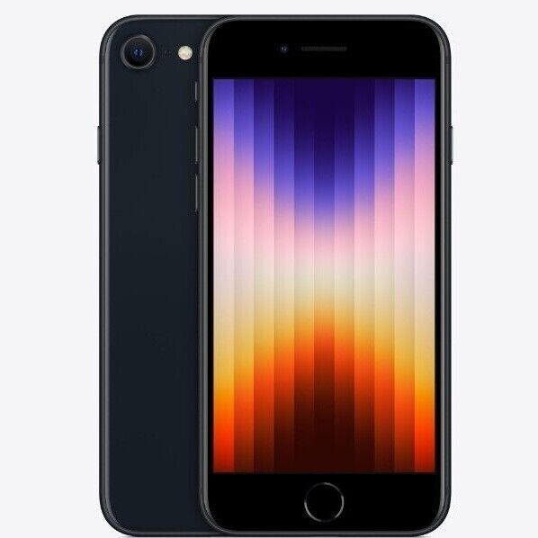 Apple iPhone SE ブラック 4.7インチ 本体 New Apple iPhone SE (2022) 3rd Gen 64GB Midnight Unlocked