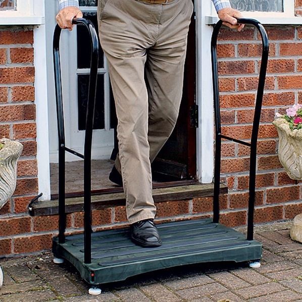 Bigfoot Half Step Mobility Walking Aid Doorstep Access + 2 Handrails in Portadown, County