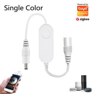 Tuya Zigbee Mini Smart Led Strip Controller for 5V-24V DIM RGB RGBW RGBCCT Strip