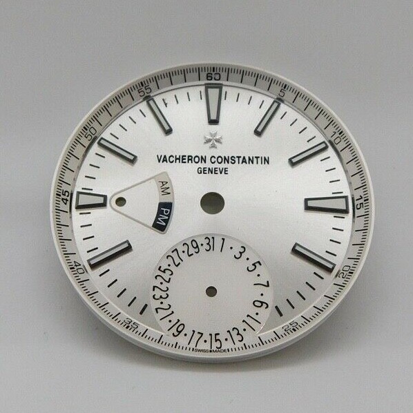 Pre-owned Vacheron Constantin Original  Overseas Dual Time White Dial 7900v/110a-b333