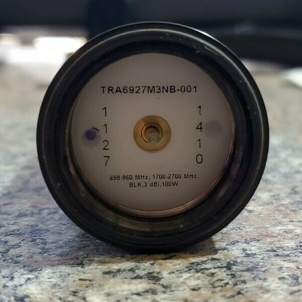 Laird Technologies TRA6927M3NB 3G/4G/LTE Phantom Antenna Black NMO Mounting