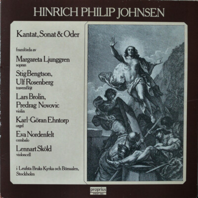 Hinrich Philip Johnsen* - Kantat, Sonat och Oder 1978 LP