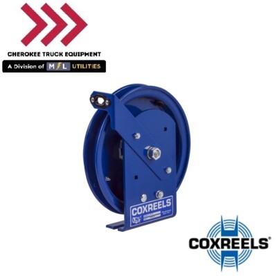 Ez-sdl-50, Safety Series Spring Rewind Static Discharge Cable Reel: