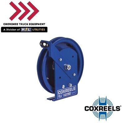 Sdl-100, Spring Rewind Static Discharge Cable Reel: 100' Capacity