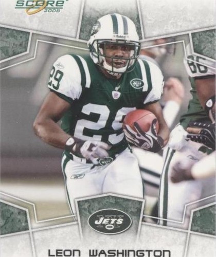 2008 Score Leon Washington #218