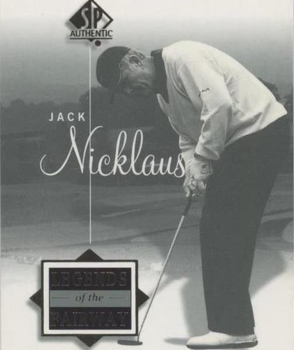 2002 SP Authentic - Jack Nicklaus #51SPA