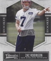 2010 Panini Classics Zac Robinson #200