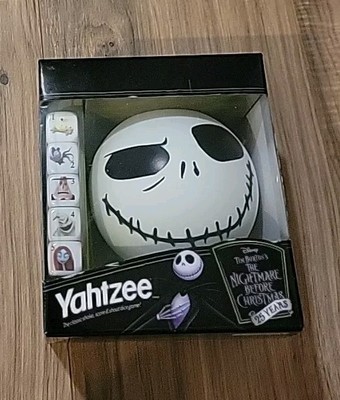 Nightmare Before Christmas  Yahtzee Game In Box New