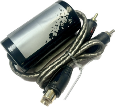 60 Amp Ground Loop Isolator Noise Filter 2-Channel Gold-Plated RCA Connections 
