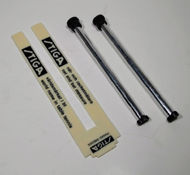 STIGA Table Tennis Post Set Premium Clipper Tournament Level Spring Clip USATT..