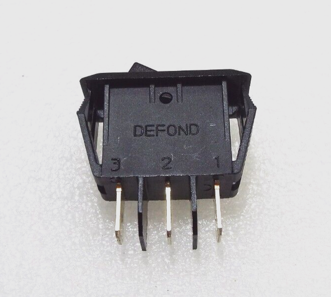 QTY1 ROCKER SWITCH ON/OFF/ON SPDT 3 POSITION MAINTAINED HIGH/LOW FORWARD/REVERSE