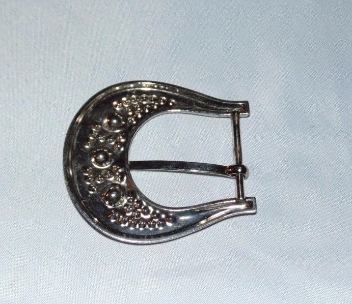 Womens Bling RHINESTONE Western Replacement BUCKLE Measure 3