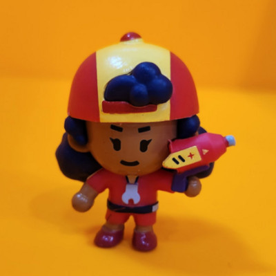 1P Brawl Stars Meg Figure Rare Item