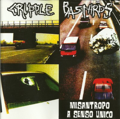 Cripple Bastards - Misantropo A Senso Unico (CD, Album, RE) (Very Good Plus (VG+