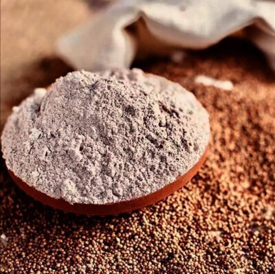 1kg RAGI / FINGER MILLET FLOUR - High Quality Authentic Flour