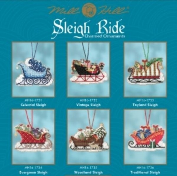 Kit ~ Sleigh Ride Charmed Ornament~