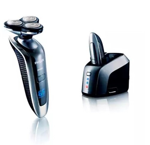 PHILIPS Arcitec RQ1095 Mens Shaver with Smart Clean Charging Station NEW