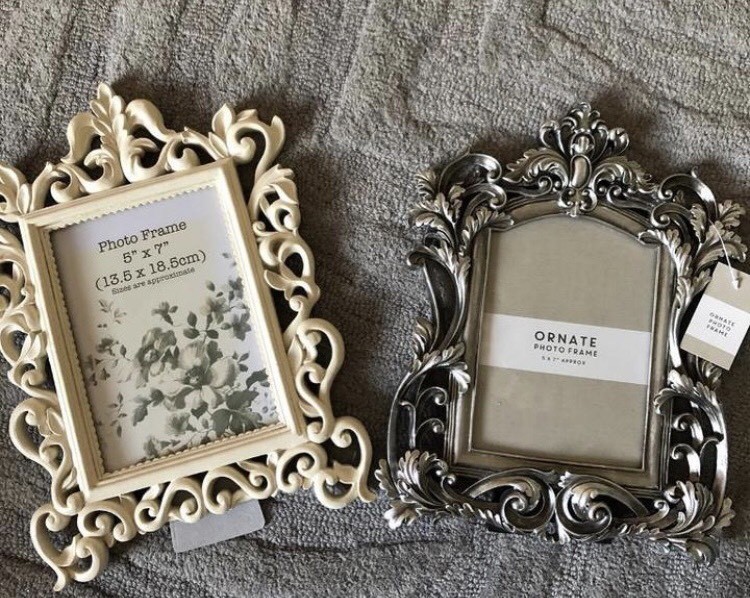 2 x brand new photo frames dunelm next ornate decorative in Plymouth