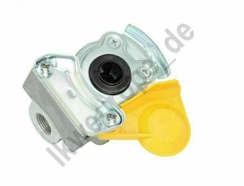 Tête D’Accouplement M16 Air Comprimé – Rouge/jaune Avec Capuchon Anti-poussière (camion, Tracteur, Semi-remorque)