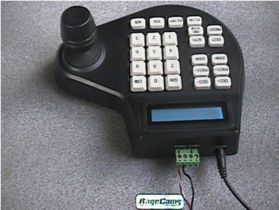 OPTICAL PAN TILT ZOOM PTZ CAMERA CONTROLLER PELCO D-P Preset Tour Programmer 