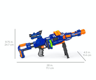 New SNIPER RIFLE Foam Dart Blaster FULLY MOTORIZED Boy's Toy Gun Brand Compatibl