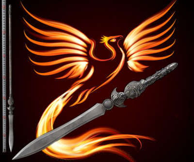 Premium Wushu Kungfu Phoenix Spear Traditional Chinese Long Spears