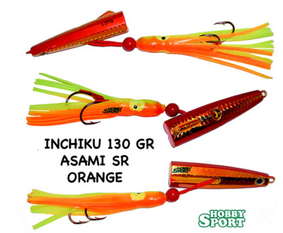 INCHIKU ASAMI SERIE SR 130 GR  COLORE. RG ORANGE RAPTURE TRABUCCO PESCA BARCA