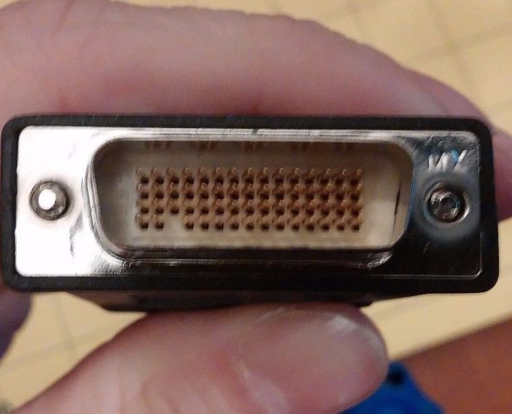 Original DVI to VGA Splitter Cable Adapter (Check DVI Connection Pins)