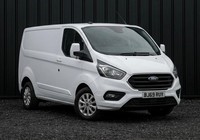 2019 [69] FORD TRANSIT CUSTOM LIMITED 2.0 TDCI AUTO VAN ECOBLUE DIESEL WHITE VAN