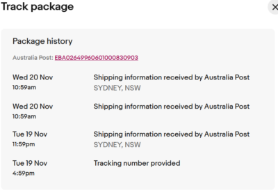 Item photo(s) from verified buyer