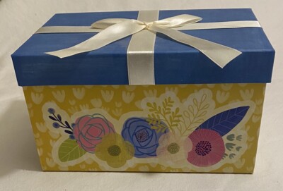 Greenbrier International Floral Gift Box 7  x 4.5  x 4 