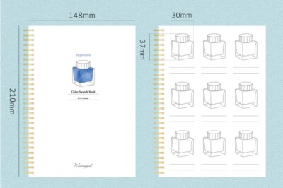 Wearingeul Ink Color Swatch Book - NEW