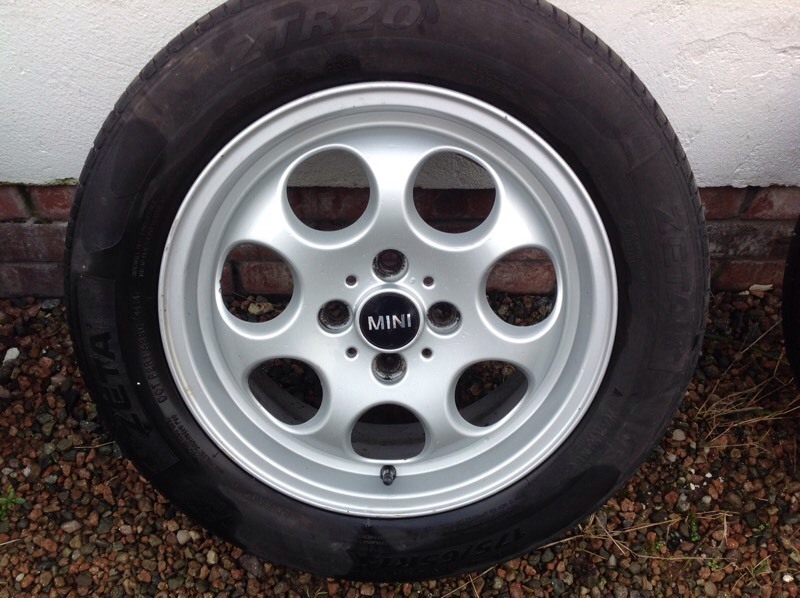 15" MINI PEPPER POT ALLOY WHEELS PCD 4X1OO FITMENT in Magherafelt