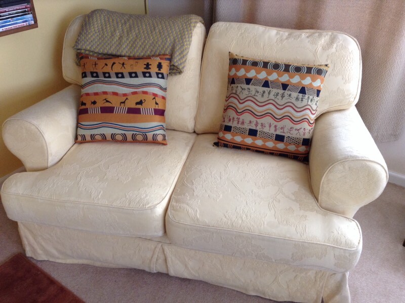 Lovely two seater sofa removable covers in Harleston, Norfolk Gumtree