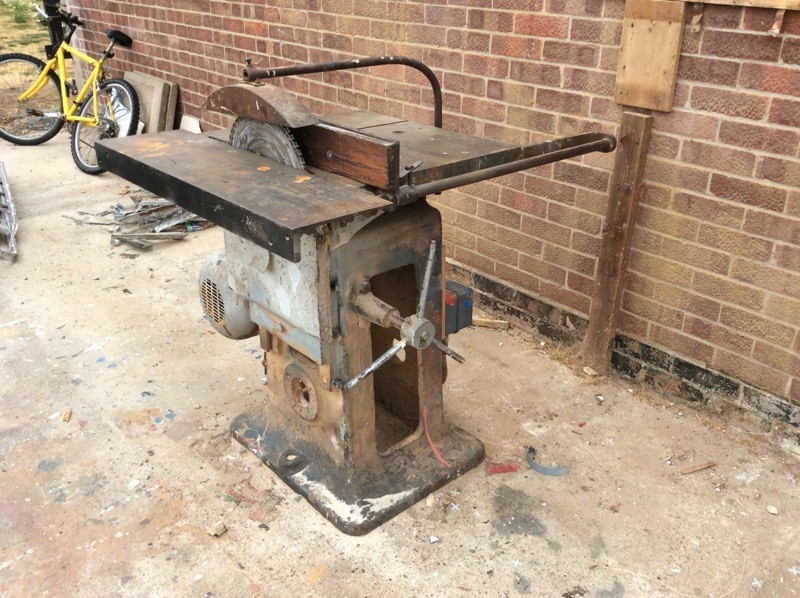 RIP SAW TABLE SAW cuts through 4” (100m) in Lowestoft, Suffolk