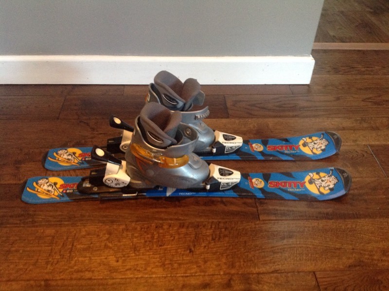 Ski boots and skis size 9 kids SOLD in Milltimber, Aberdeen Gumtree