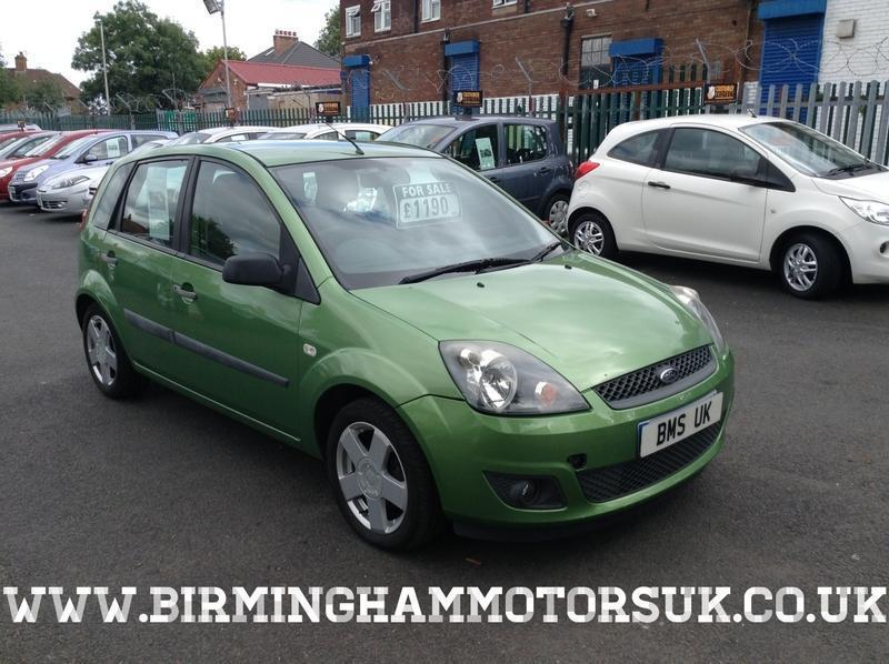 2007 (56 Reg) Ford Fiesta 1.4 ZETEC CLIMATE 5DR Hatchback GREEN + LOW