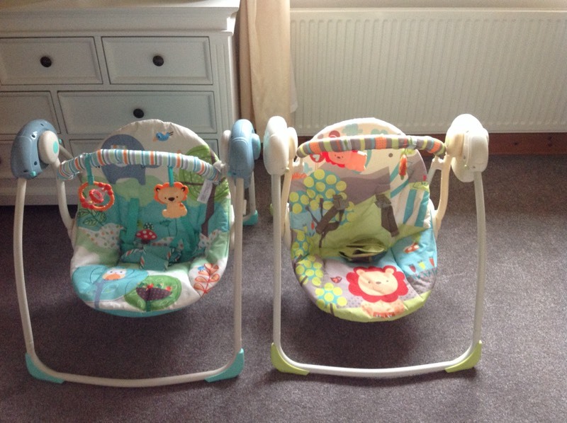 2 baby swing seats for sale rocker bouncer twins in Magherafelt