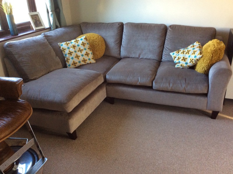 Laura Ashley grey corner sofa in Norwich, Norfolk Gumtree