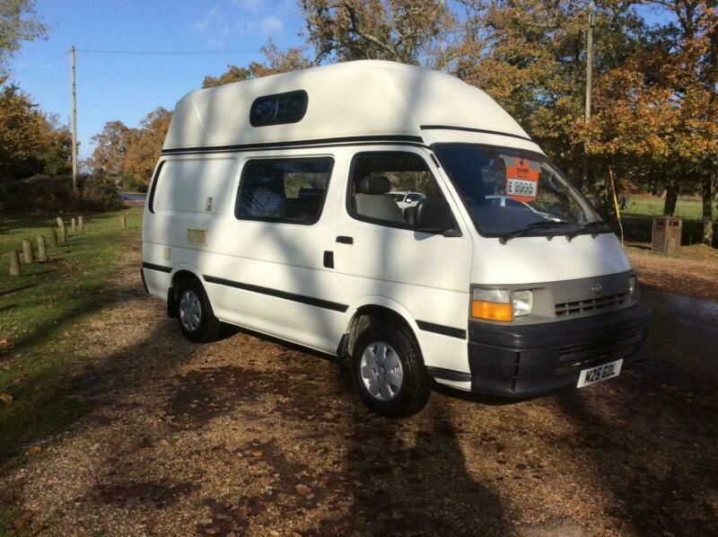 Toyota HIACE High Top 2 Berth Camper van 2.4 Diesel with only 25000