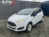 2016 Ford Fiesta 1.25 82 Zetec White 3dr HATCHBACK PETROL Manual