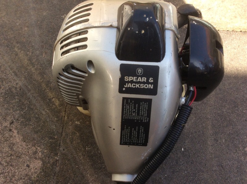 Spear and Jackson petrol strimmer in