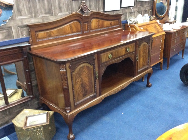 Antique Ornate Sideboard / Large / Free Glasgow Delivery in