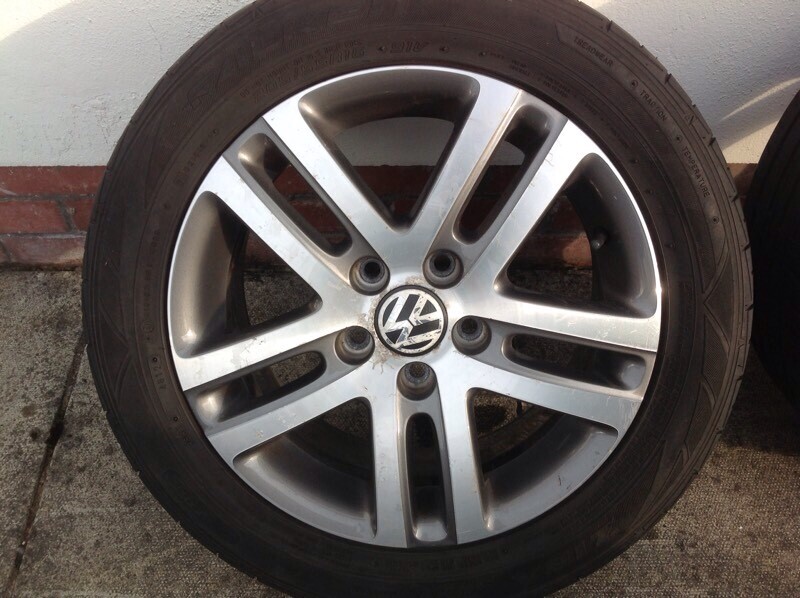 16" VW JETTA ATLANTA ALLOY WHEELS ALLOYS TYRES WHEELS RIMS PCD 5 X 112