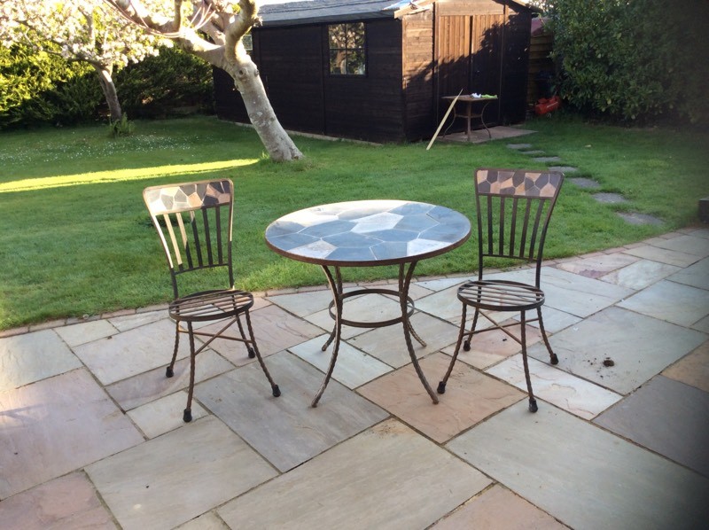 Cast Iron Bistro Set Perfect For Upcycling in West Moors, Dorset