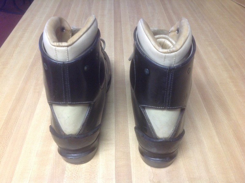 Koflach Leather Ski Boots Vintage 1960s 