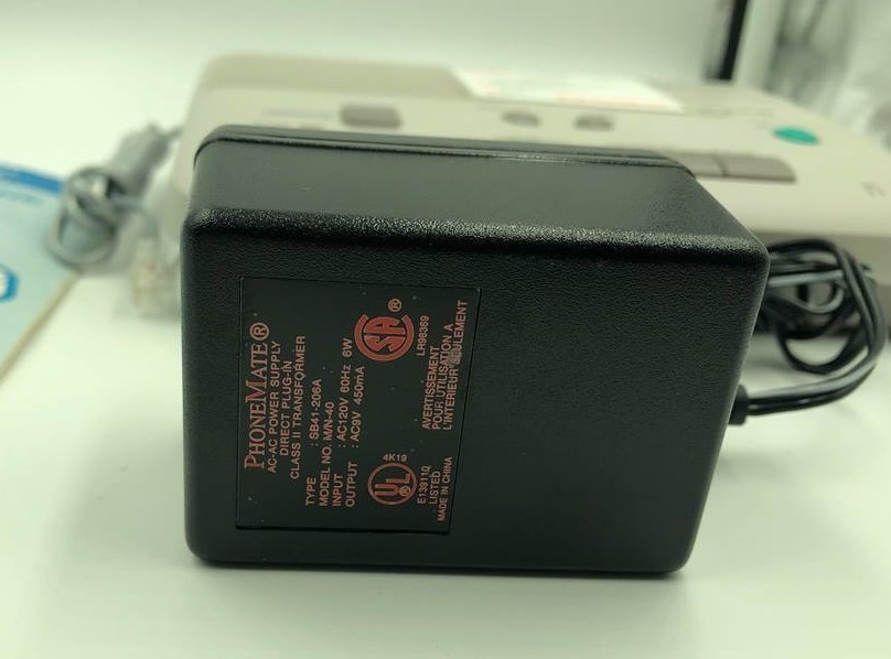 PhoneMate answering machine cassette recorder telephone Model 8410 Works Great!!