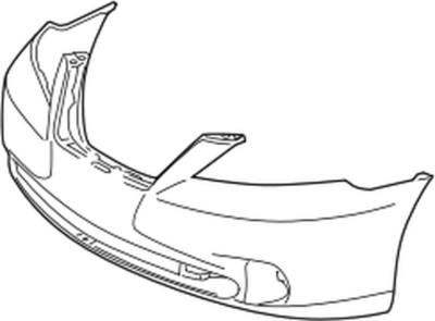 52119-33974 Toyota Cover, front bumper 5211933974, New Genuine OEM  