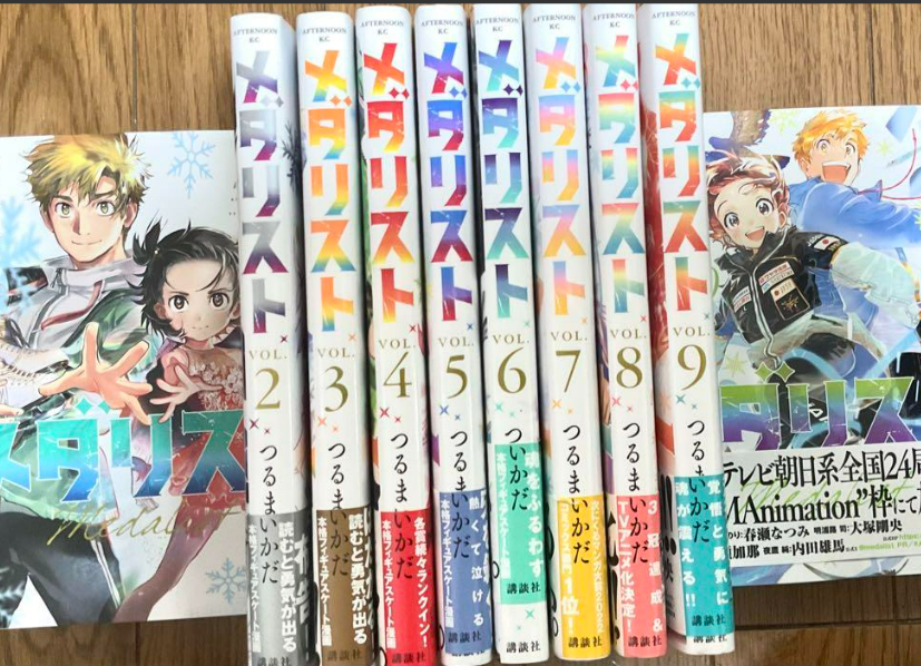Medalist Manga Complete Set Volumes 1-12 comic Japanese NEW Medalist Manga Complete Set Volumes 1-12 comic Japanese NEW